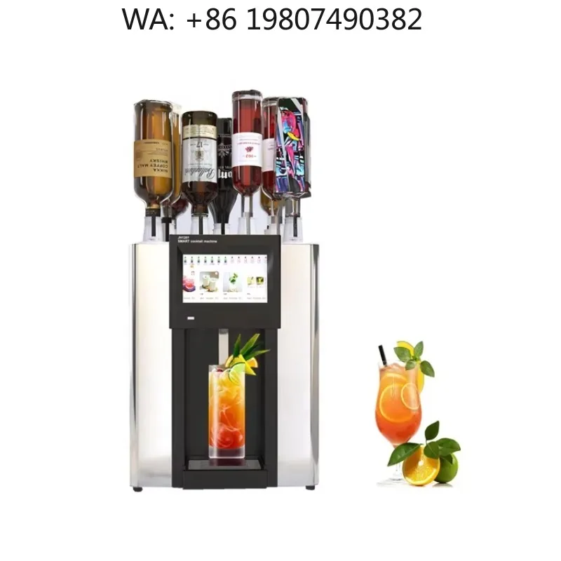 Smart Touch Screen Bartending Robot Stainless Steel Automatic Cocktail Making Luxury Beverage Mixer Equipment for Restaurant Ba
Smart Touch Screen Bartending Robot Stainless Steel Automatic Cocktail Making Luxury Beverage Mixer Equipment for Restaurant Ba