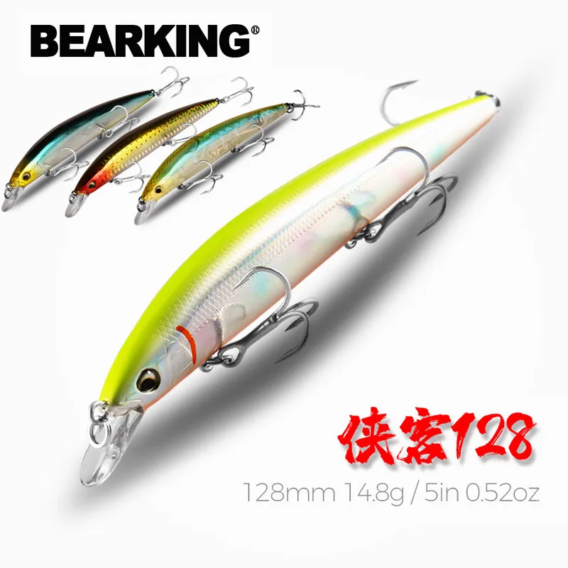 BEARKING 128mm 15g Hot Model Fishing Lures Hard Bait 6Color For Choose Minnow Quality Professional Minnow Depth0.5 - 1m
BEARKING 128mm 15g Hot Model Fishing Lures Hard Bait 6Color For Choose Minnow Quality Professional Minnow Depth0.5 - 1m