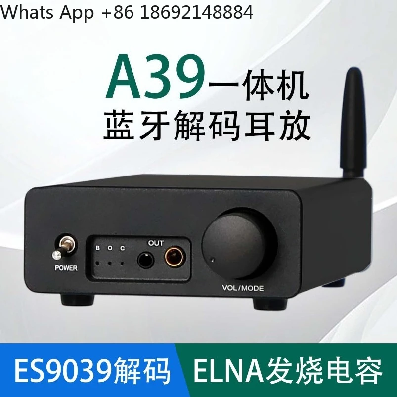A39 ES9039 decoding 3084 Bluetooth 5.4LDAC fever HIFI Bluetooth USB decoding headset all-in-one machine
A39 ES9039 decoding 3084 Bluetooth 5.4LDAC fever HIFI Bluetooth USB decoding headset all-in-one machine