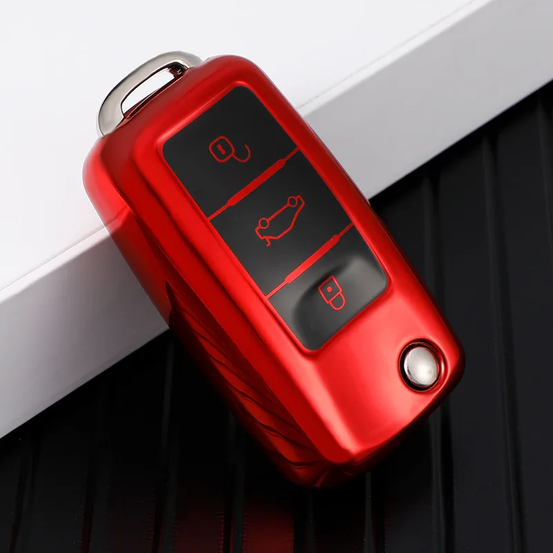 Auto Fashion TPU Car Key Case Cover for VW Volkswagen Polo Tiguan Passat B5 B6 B7 Golf 4 5 6 MK6 Jetta Lavida for Skoda Octavia
Auto Fashion TPU Car Key Case Cover for VW Volkswagen Polo Tiguan Passat B5 B6 B7 Golf 4 5 6 MK6 Jetta Lavida for Skoda Octavia