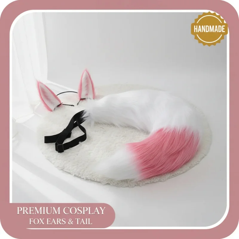 ☎TDA Yae Miko Cosplay Fox Ears Tail Wig Pink Handmade Plush Props for Anime Costume☎
☎TDA Yae Miko Cosplay Fox Ears Tail Wig Pink Handmade Plush Props for Anime Costume☎