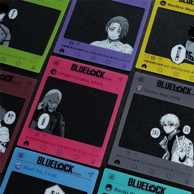 Anime BLUE LOCK Isagi Yoichi Chigiri Hyoma Seishiro Nagi Acrylic Transparent Card Toys Cartoon Collection Xmas Gifts
Anime BLUE LOCK Isagi Yoichi Chigiri Hyoma Seishiro Nagi Acrylic Transparent Card Toys Cartoon Collection Xmas Gifts