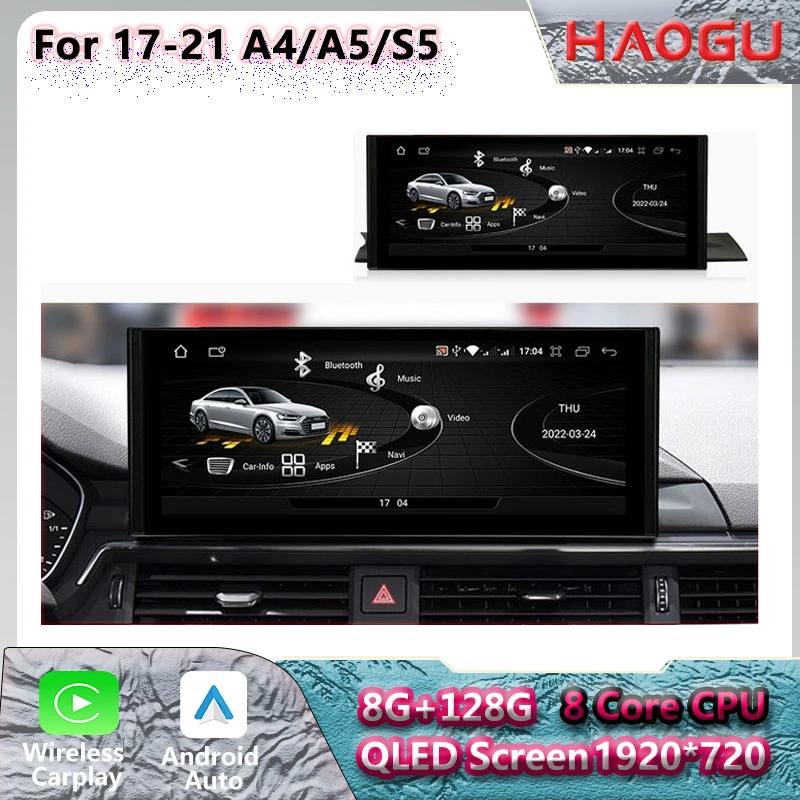 HAOGU Audi 12,3 "оригинальный автомобильный стиль для 17-21 A4/A5/S5 Apple Car Play DSP автомобильное радио навигация развлекательная система Android авто
HAOGU Audi 12,3 "оригинальный автомобильный стиль для 17-21 A4/A5/S5 Apple Car Play DSP автомобильное радио навигация развлекательная система Android авто