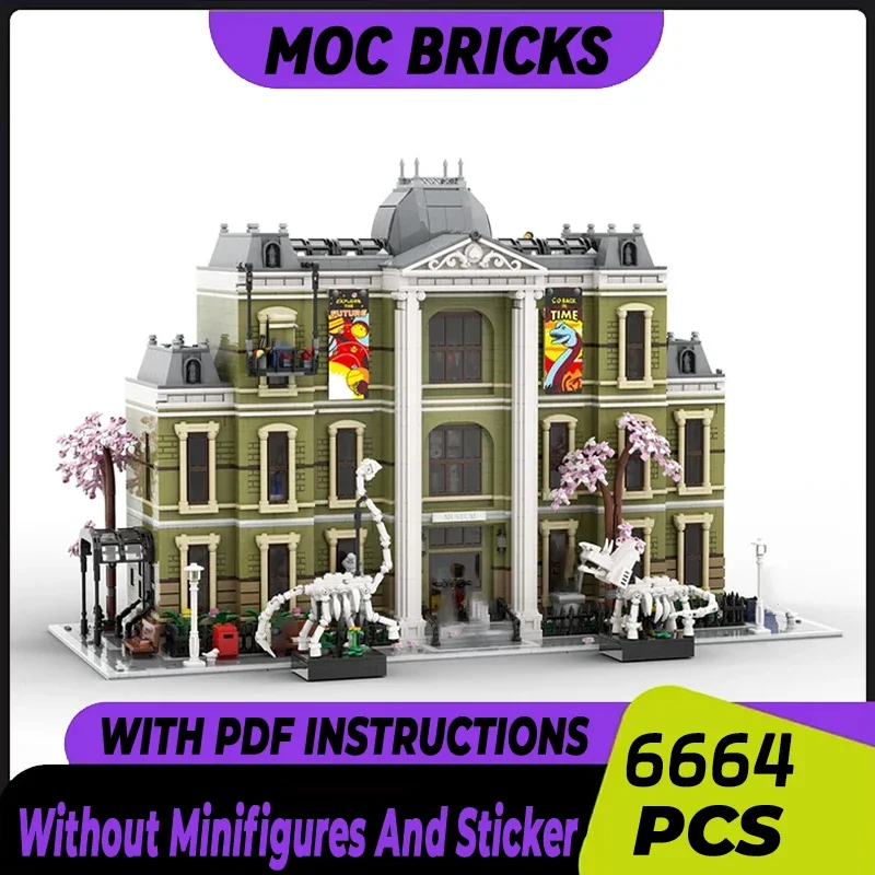 Street View Model Moc Building Bricks Monumental Natural History Museum Technology Blocks Gifts Christmas Toys DIY Sets Assembly
Street View Model Moc Building Bricks Monumental Natural History Museum Technology Blocks Gifts Christmas Toys DIY Sets Assembly