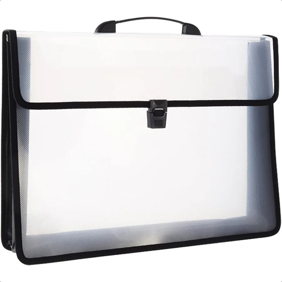 12x16.5 Portfolio A3 PP Plastic Transparent Oxford Cloth Edge Waterproof Black 1 Pack
12x16.5 Portfolio A3 PP Plastic Transparent Oxford Cloth Edge Waterproof Black 1 Pack