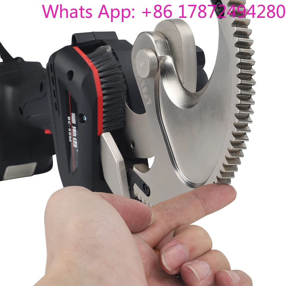 BC-75M Cordless Mini Cable Cutter Copper/Aluminum Cable Shear
BC-75M Cordless Mini Cable Cutter Copper/Aluminum Cable Shear