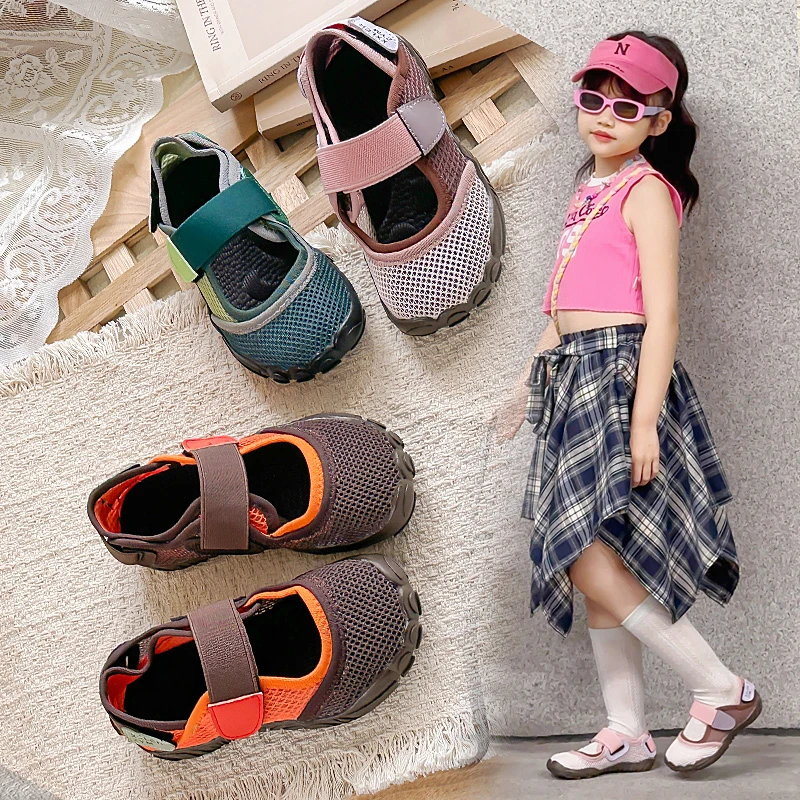 Breathable Sport Sandals Summer Children Casual Shoes Boys Beach Sandals Kids Lightweight Closed Toe Baby Sandals for Girls
Breathable Sport Sandals Summer Children Casual Shoes Boys Beach Sandals Kids Lightweight Closed Toe Baby Sandals for Girls