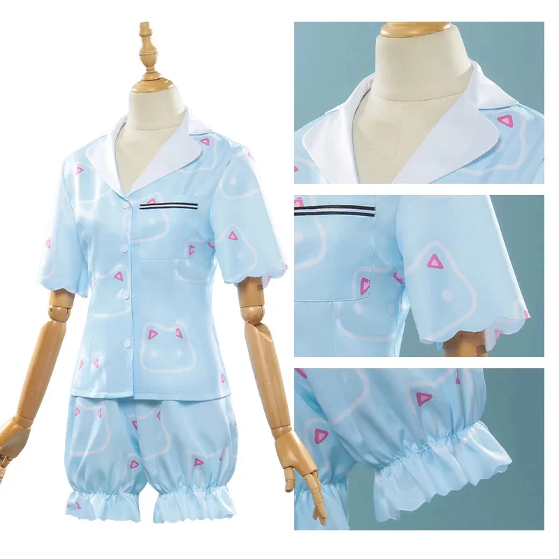 UUI1Hayase Yuuka Cosplay Pajamas Game Blue Archive Coaplay Wig Headgear Women Suit Halloween Girl Night Party Costume OutfitM[[6
UUI1Hayase Yuuka Cosplay Pajamas Game Blue Archive Coaplay Wig Headgear Women Suit Halloween Girl Night Party Costume OutfitM[[6