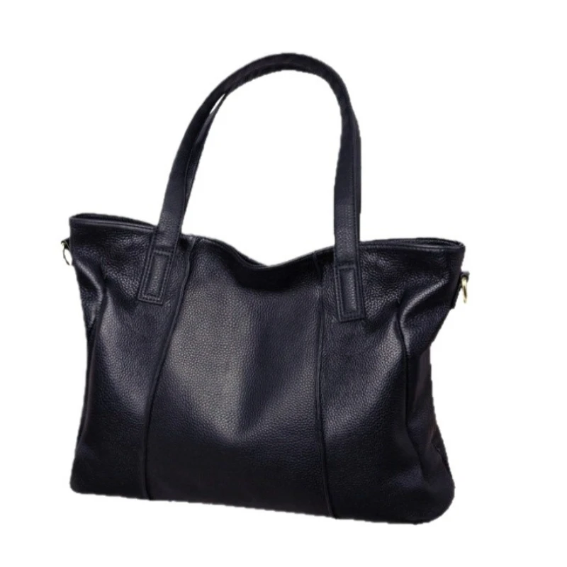 Women's Genuine Leather Shoulder Bag Large Capacity Tote East West Top Handle Minimalist for Daily Use Work College Student
Women's Genuine Leather Shoulder Bag Large Capacity Tote East West Top Handle Minimalist for Daily Use Work College Student