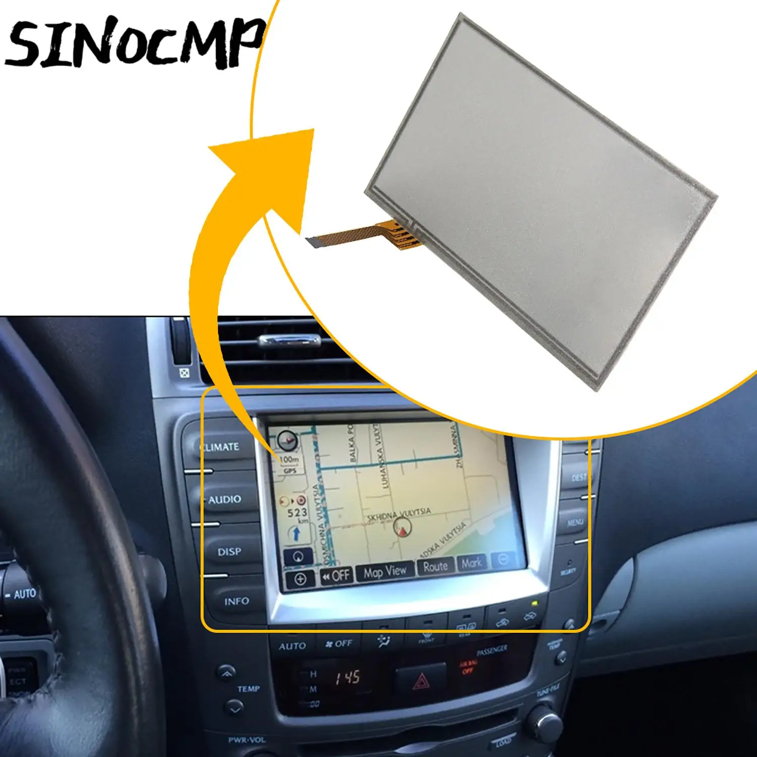 1 Pc Touch Screen LTA070B510F LTA070B511F LTA070B512F For Lexus ES240 ES350 CSV40 2006-2009 7 Inch Touch Screen Automobiles Part
1 Pc Touch Screen LTA070B510F LTA070B511F LTA070B512F For Lexus ES240 ES350 CSV40 2006-2009 7 Inch Touch Screen Automobiles Part