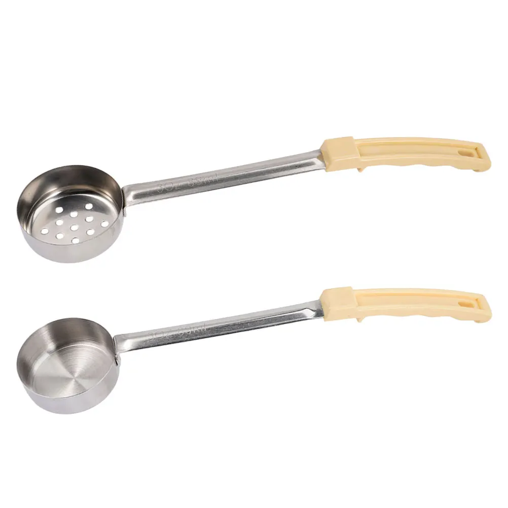 2pcs Sauce Spoon Ladle Stainless Steel Kitchen Spoon for Pizza Sauce Spread Restaurant Cooking Measuring Flat Bottom Easy Clean
2pcs Sauce Spoon Ladle Stainless Steel Kitchen Spoon for Pizza Sauce Spread Restaurant Cooking Measuring Flat Bottom Easy Clean