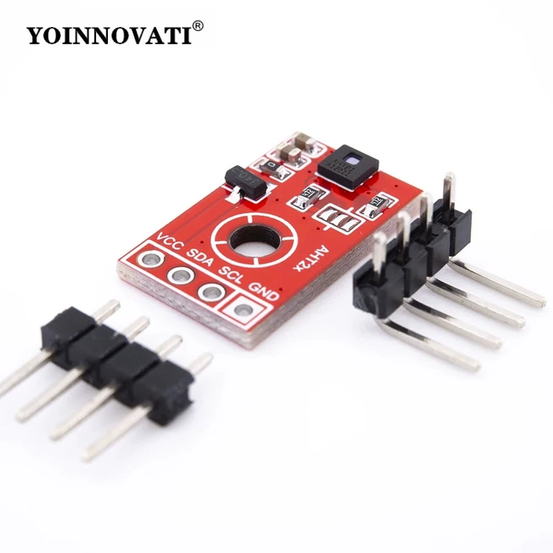 High-Accuracy AHT21 I2C Digital Sensor Module for Temperature & Humidity Monitoring, Fast Response & Low Power
High-Accuracy AHT21 I2C Digital Sensor Module for Temperature & Humidity Monitoring, Fast Response & Low Power