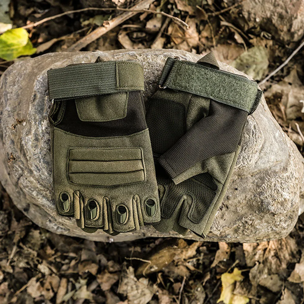 1Pair Safe Portable Gloves Tactical HalfFinger Cycling Mitten LongLasting Strong Break Resistance Sports Accessory
1Pair Safe Portable Gloves Tactical HalfFinger Cycling Mitten LongLasting Strong Break Resistance Sports Accessory
