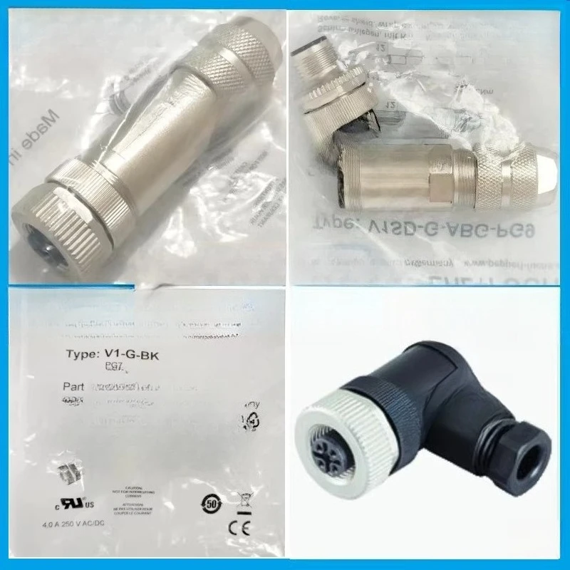 Разъемы V1-W, V1-G-BK, V1SD-G-ABG-PG9, V1-G-ABG-PG9
Разъемы V1-W, V1-G-BK, V1SD-G-ABG-PG9, V1-G-ABG-PG9