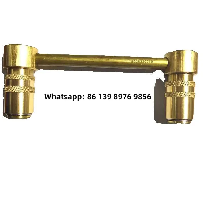 Compatible With German-Style Brass Self-Locking Quick Connector Z805/9/250 Water Pipe Bridge-Type Cooling Oil Pipe Connector
Compatible With German-Style Brass Self-Locking Quick Connector Z805/9/250 Water Pipe Bridge-Type Cooling Oil Pipe Connector