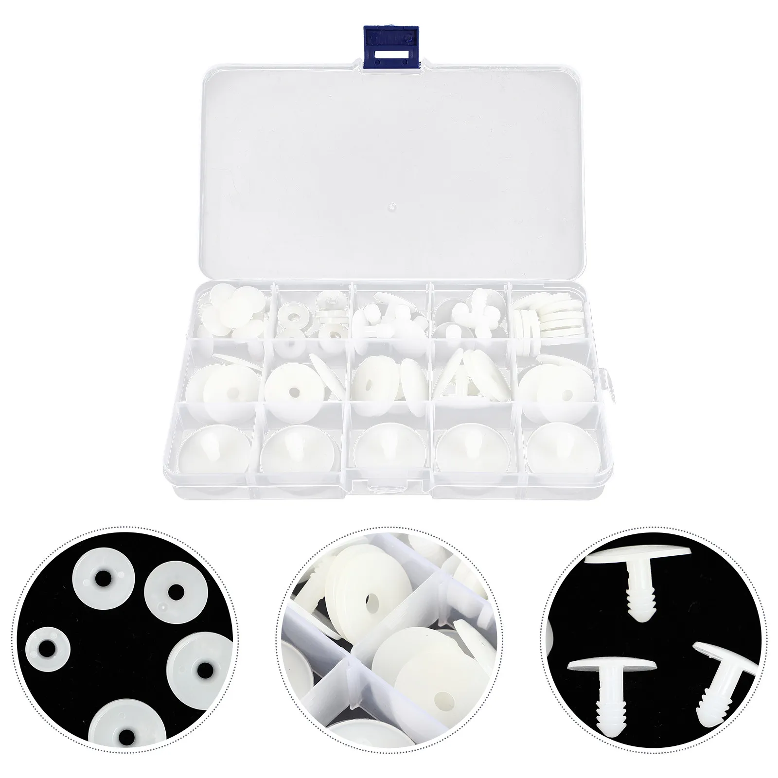 1 Box Plastic Joints Connectors Movable Parts for DIY Craft Making Handmade Animal Bear Creative Supplies Joints
1 Box Plastic Joints Connectors Movable Parts for DIY Craft Making Handmade Animal Bear Creative Supplies Joints