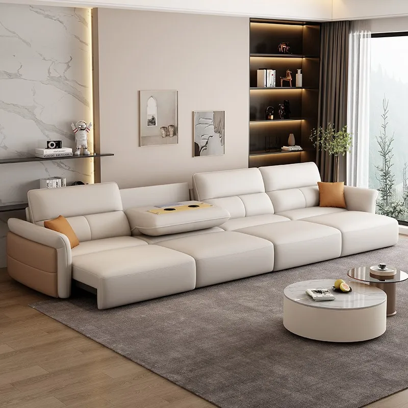Zero against the wall space electric cabin multi-function intelligent voice control real cowhide sofa
Zero against the wall space electric cabin multi-function intelligent voice control real cowhide sofa