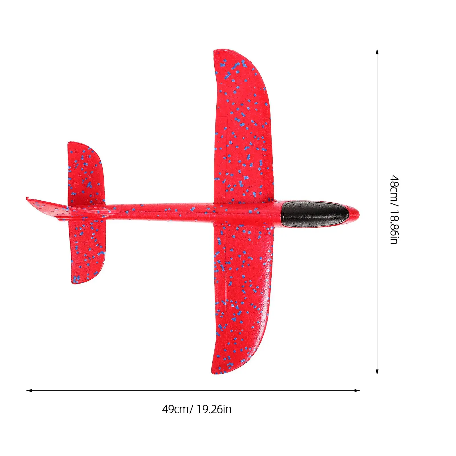 2 Pcs Hand Toss Plane Foam Toy Glider for Kids Lightweight Material Bright Aviation Theme Christmas Gifts
2 Pcs Hand Toss Plane Foam Toy Glider for Kids Lightweight Material Bright Aviation Theme Christmas Gifts