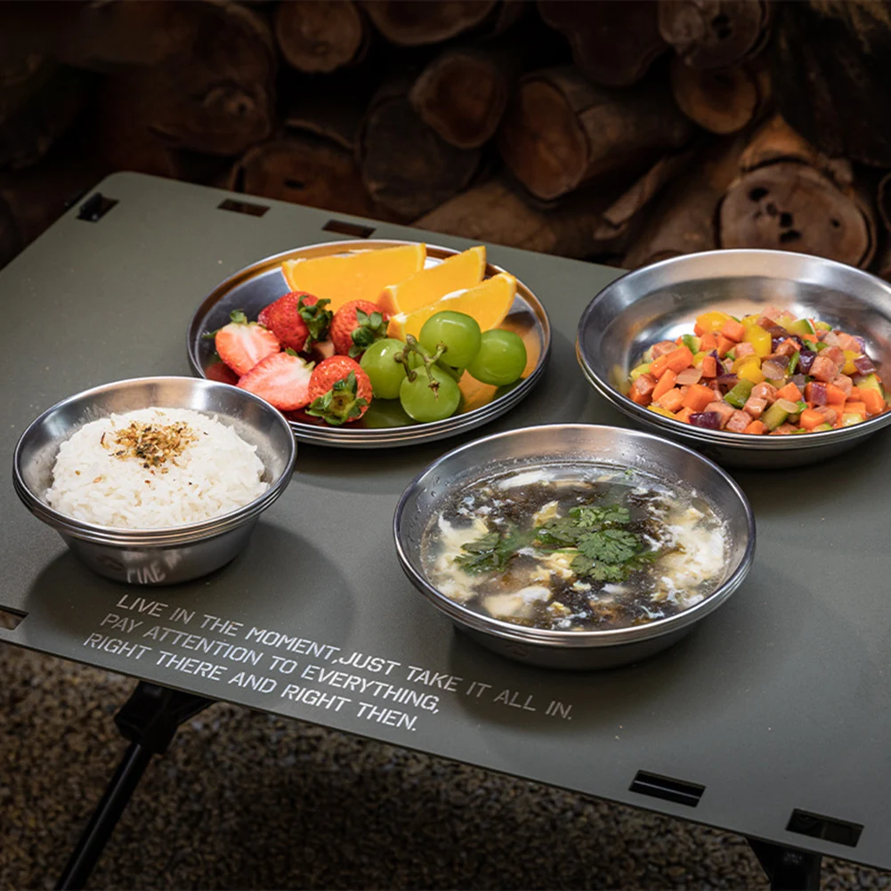 Портативный набор посуды из нержавеющей стали 304. В комплект входит миска для еды. Обеденная тарелка. Миска для супа и сумка для хранения.
Портативный набор посуды из нержавеющей стали 304. В комплект входит миска для еды. Обеденная тарелка. Миска для супа и сумка для хранения.