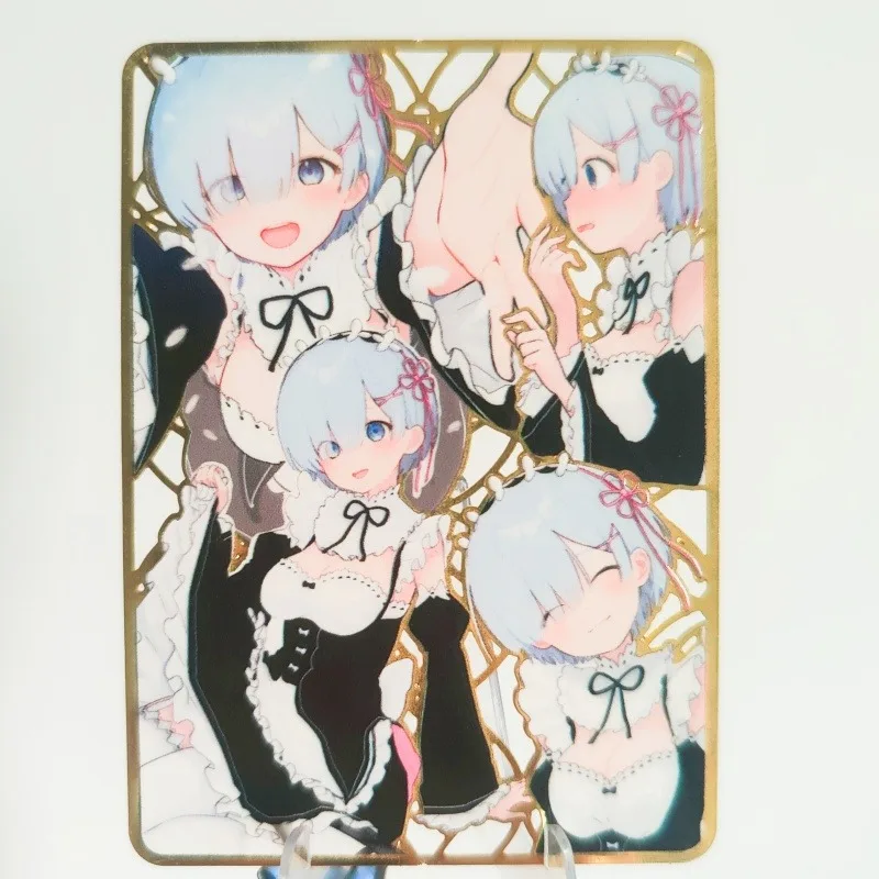 Новая металлическая карта-закладка Re:Zero - Жизнь в другом мире с нуля, Рем, с вырезанным узором, для фанатов аниме и игр, коллекционная
Новая металлическая карта-закладка Re:Zero - Жизнь в другом мире с нуля, Рем, с вырезанным узором, для фанатов аниме и игр, коллекционная