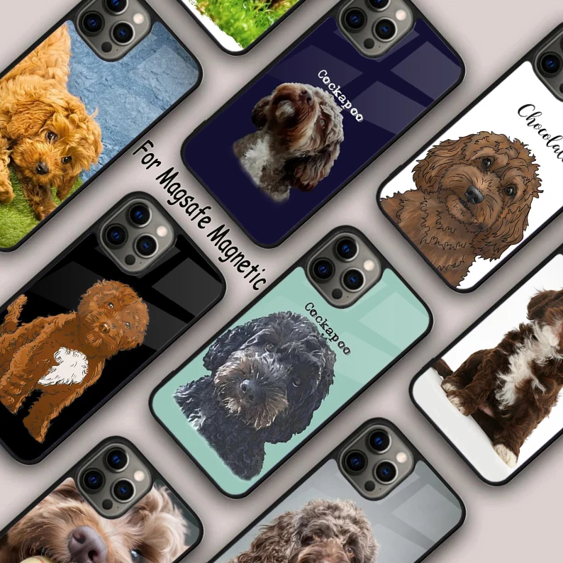 Brown Cockapoo Magnetic Phone Case For APPLE iPhone 16 14 13 12 11 Pro Max 15 Plus Wireless Charge With MagSafe Cover
Brown Cockapoo Magnetic Phone Case For APPLE iPhone 16 14 13 12 11 Pro Max 15 Plus Wireless Charge With MagSafe Cover