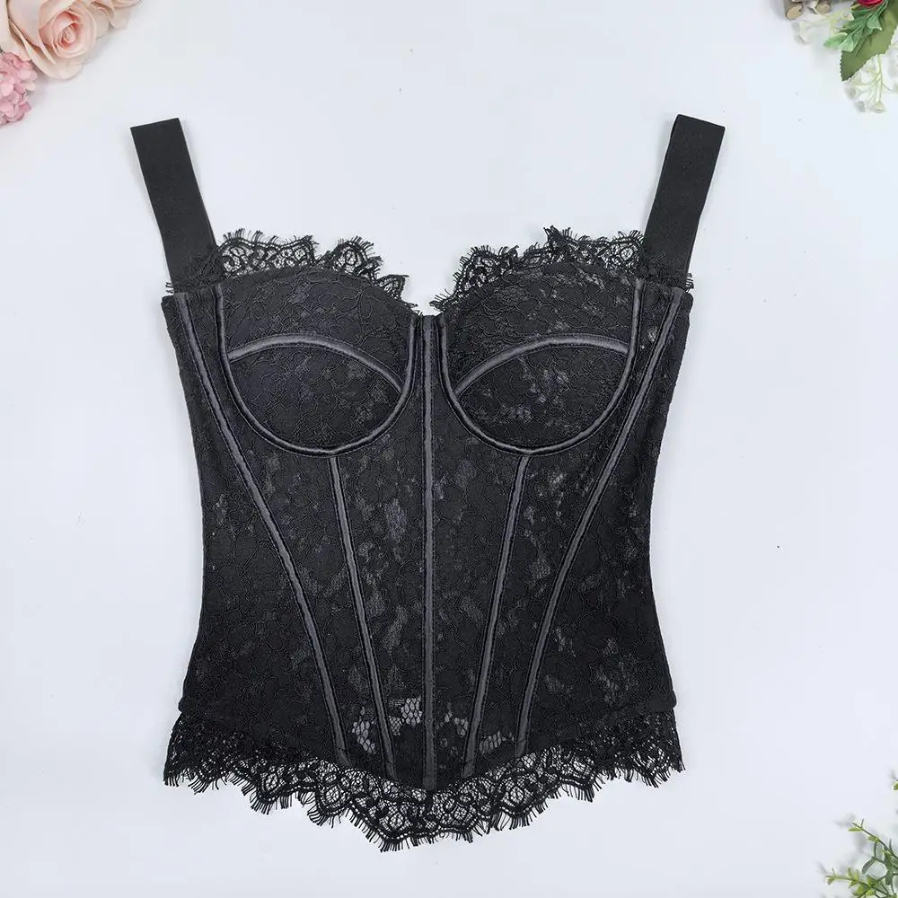 Sexy Lace Strap Brtte Knitted Tight Fibone Inner Wear ort Sle Polyester Fiber Women's Faion European Sle Underwear
Sexy Lace Strap Brtte Knitted Tight Fibone Inner Wear ort Sle Polyester Fiber Women's Faion European Sle Underwear