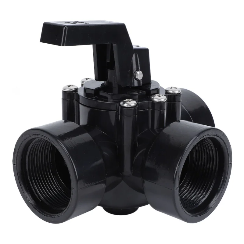 Swimming Pool Diverter Valve G1-1/2in ABS Three Way Positive Seal Water Diverter Valve For 4517 Spas
Swimming Pool Diverter Valve G1-1/2in ABS Three Way Positive Seal Water Diverter Valve For 4517 Spas