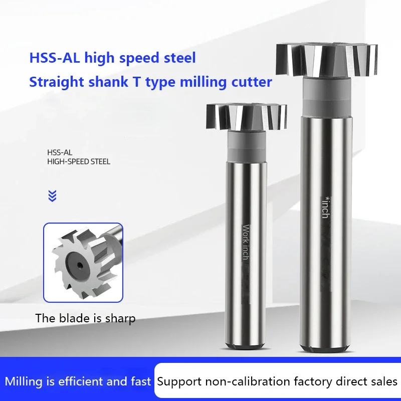 T-Type Milling Cutter White Steel with Cobalt High-Speed Steel Trapezoid Straight Shank Side Milling Groove Small Handle Milling
T-Type Milling Cutter White Steel with Cobalt High-Speed Steel Trapezoid Straight Shank Side Milling Groove Small Handle Milling