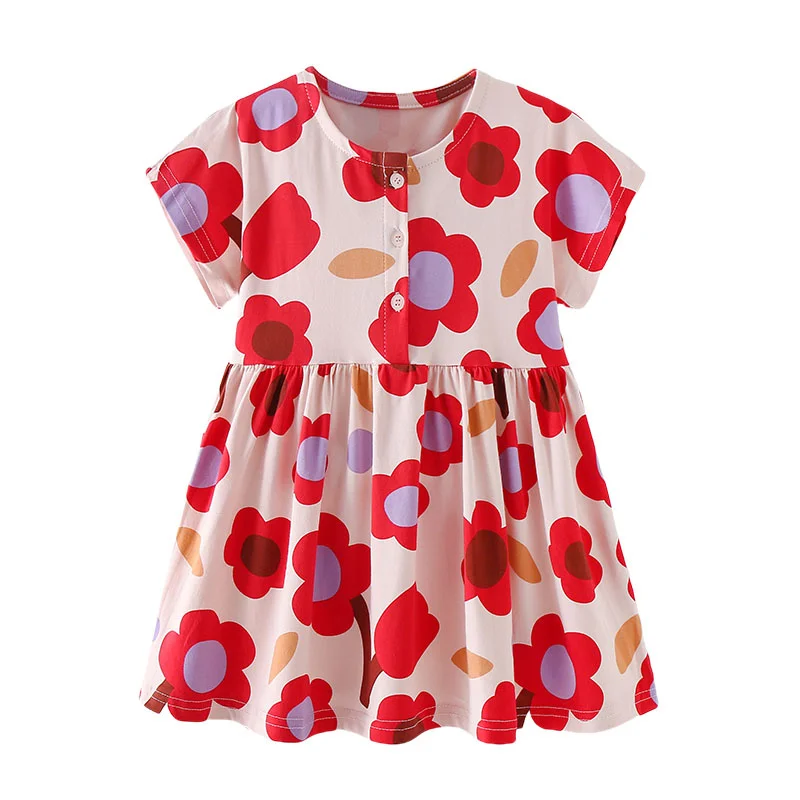 Jumping Meters 3-8T Cotton Summer Princess Girls Dresses Floral Party Birthday Frocks Children's Costume Baby Dresses
Jumping Meters 3-8T Cotton Summer Princess Girls Dresses Floral Party Birthday Frocks Children's Costume Baby Dresses