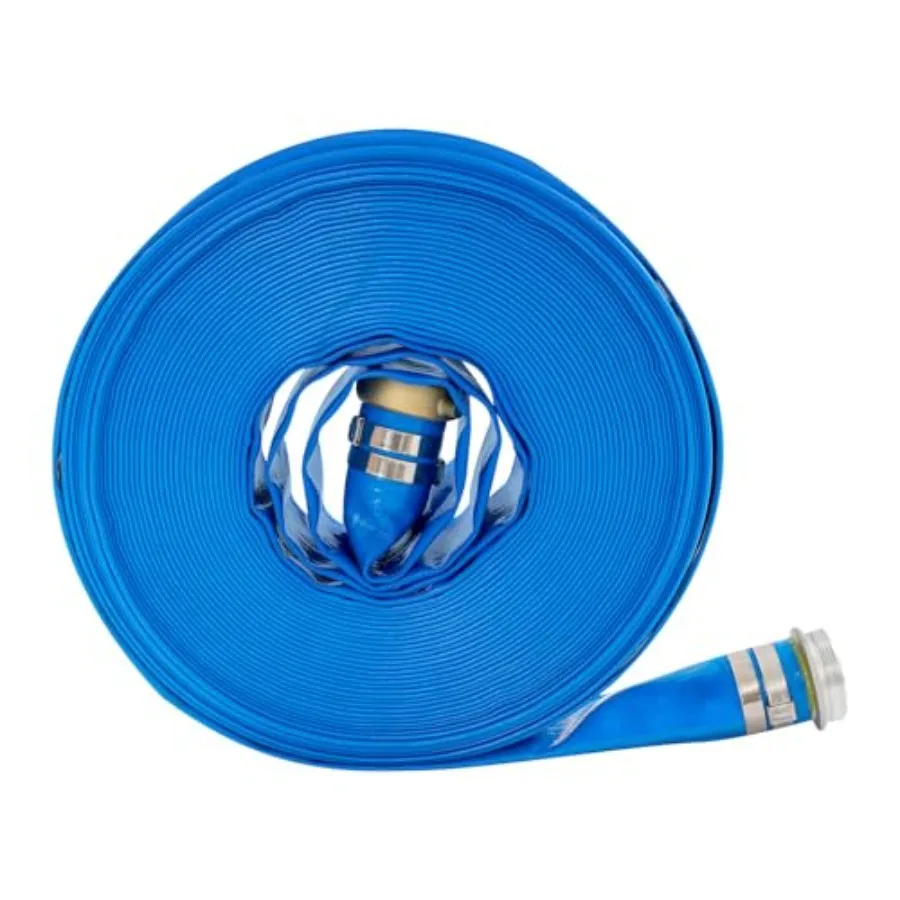 2 x 100FT Industrial Agricultural Water Pump Drain Hose PVC Lay Flat Blue 90 PSI Working Pressure -23F to 149F Temperature Rang
2 x 100FT Industrial Agricultural Water Pump Drain Hose PVC Lay Flat Blue 90 PSI Working Pressure -23F to 149F Temperature Rang