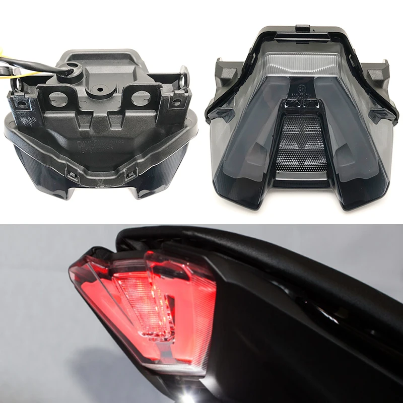 For YAMAHA FZ07 MT07 MT-07 FZ-07 2021 2022 LED Integrated Blinker Taillight Rear Tail Brake Turn Signals Indicator Light
For YAMAHA FZ07 MT07 MT-07 FZ-07 2021 2022 LED Integrated Blinker Taillight Rear Tail Brake Turn Signals Indicator Light