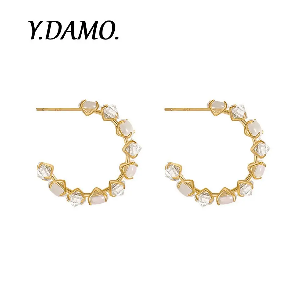 Damo Earrings Summer C Zircon Opal Earrings Stainless Steel Women Jewelry Quality Fashion Modern Jewelry Elegant Design Earrings
Damo Earrings Summer C Zircon Opal Earrings Stainless Steel Women Jewelry Quality Fashion Modern Jewelry Elegant Design Earrings