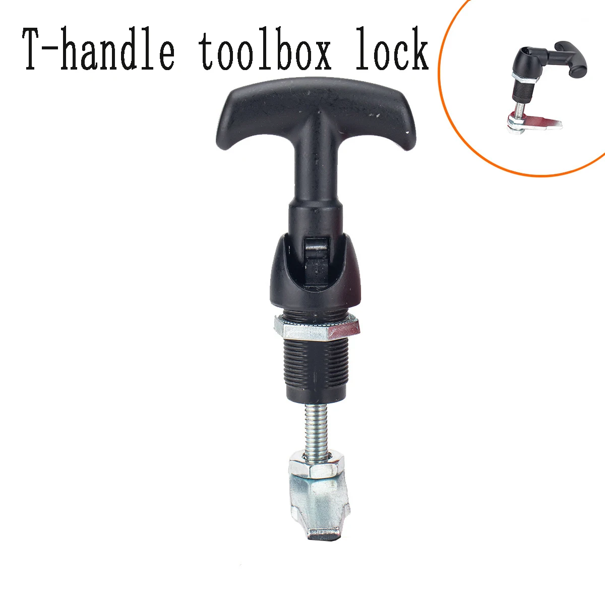 T-handle Toolbox Lock Is Suitable for Trailers, Caravans, and Motorhomes. Zinc Alloy T-type Pull-type Flat Lock RV
T-handle Toolbox Lock Is Suitable for Trailers, Caravans, and Motorhomes. Zinc Alloy T-type Pull-type Flat Lock RV