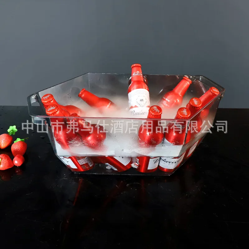 Bar beer ice bucket led luminous plastic large wine luminous champagne ktv special-shaped
Bar beer ice bucket led luminous plastic large wine luminous champagne ktv special-shaped