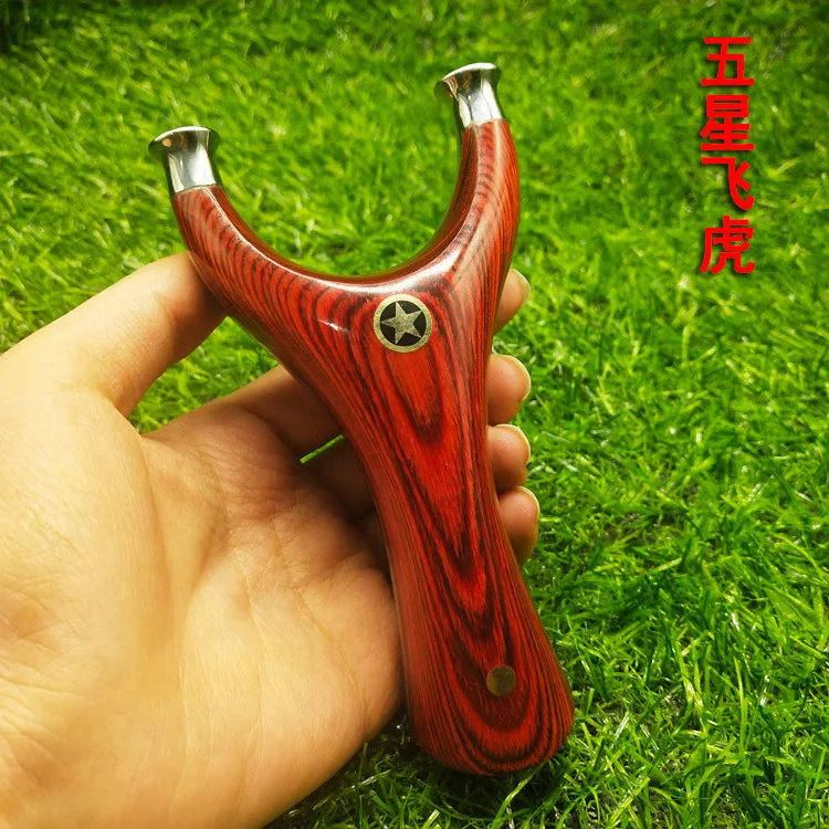 Spot Stainless Steel Outdoor Slingshot Red Sandalwood Technology Solid Wood Veneer Flying Tiger Flat Leather Slingshot
Spot Stainless Steel Outdoor Slingshot Red Sandalwood Technology Solid Wood Veneer Flying Tiger Flat Leather Slingshot
