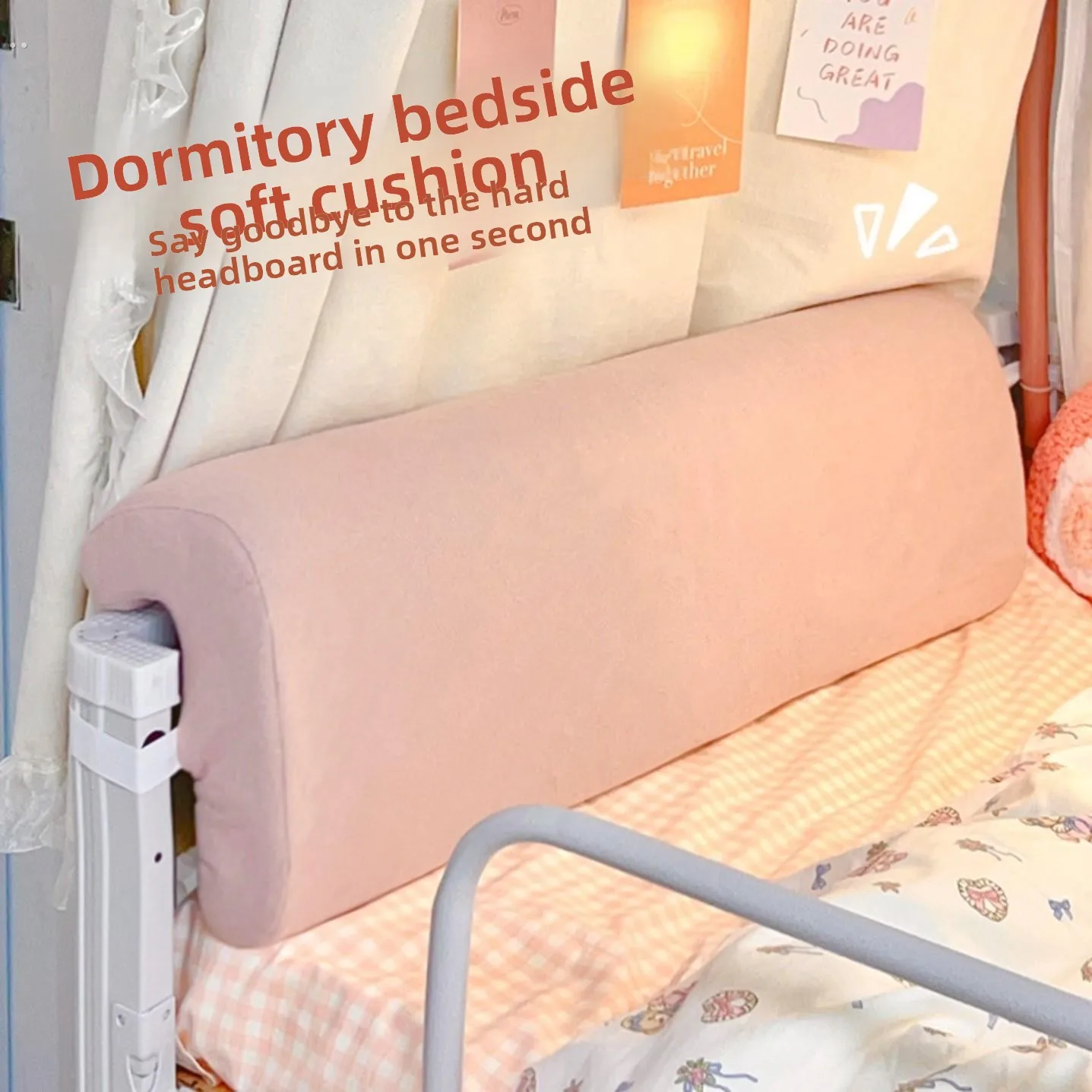 Student Dormi Bed Head Pillow Upper And Lower Bunk Single Iron Bed Anti-Colion Soft Cuion Pillow Dual Purpose Bedroo...
Student Dormi Bed Head Pillow Upper And Lower Bunk Single Iron Bed Anti-Colion Soft Cuion Pillow Dual Purpose Bedroo...