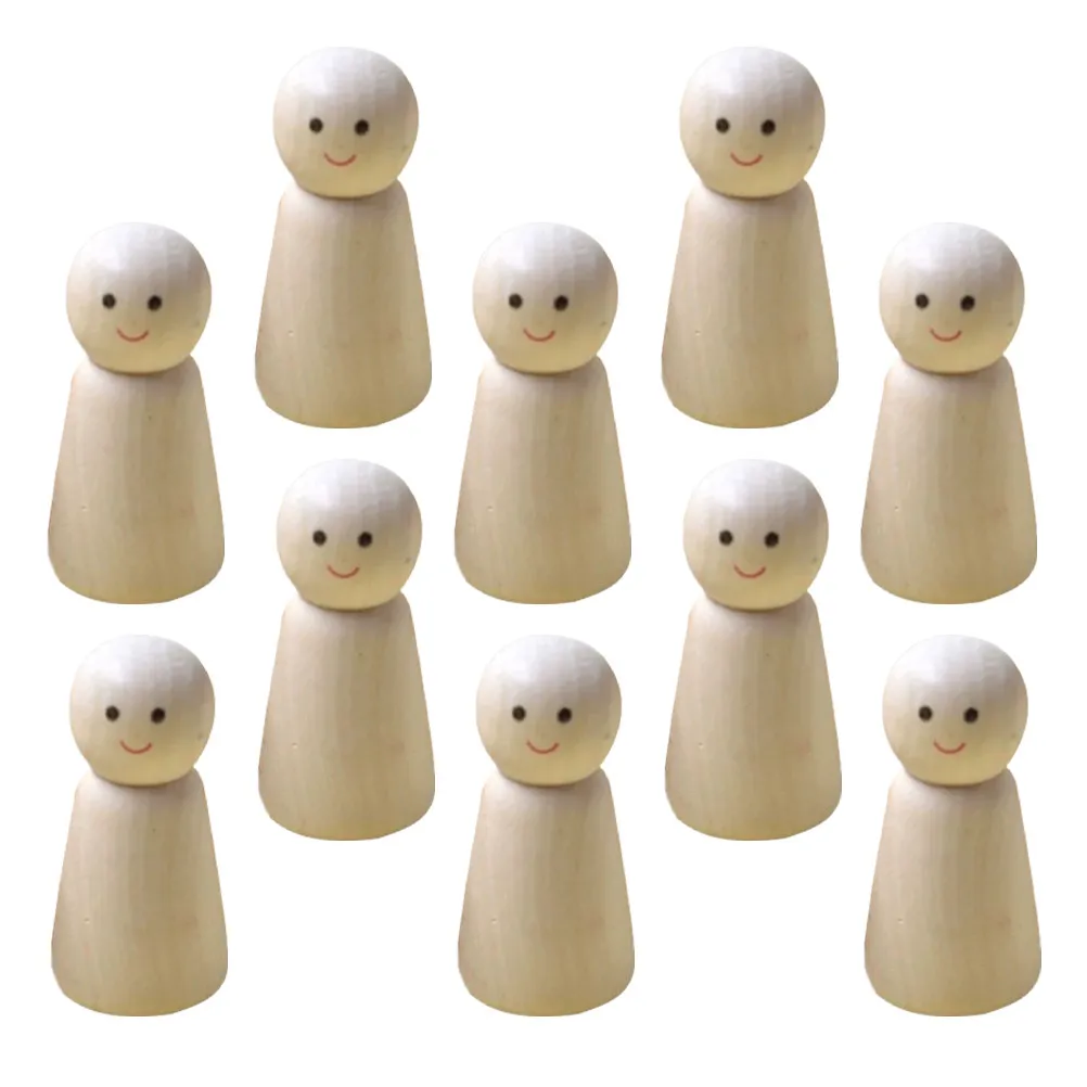 10pcs Wooden Peg Diy Craft Kits Unfinished Mini Figurines For Painting Projects Home Decor Robot Art Class Activity
10pcs Wooden Peg Diy Craft Kits Unfinished Mini Figurines For Painting Projects Home Decor Robot Art Class Activity