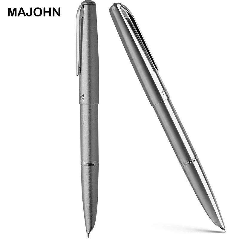Majohn Ti200 металлическая перьевая ручка из титанового сплава тонкого размера/14 карат золото 0,5 мм с конвертером офисные школьные принадлежности канцелярские принадлежности
Majohn Ti200 металлическая перьевая ручка из титанового сплава тонкого размера/14 карат золото 0,5 мм с конвертером офисные школьные принадлежности канцелярские принадлежности