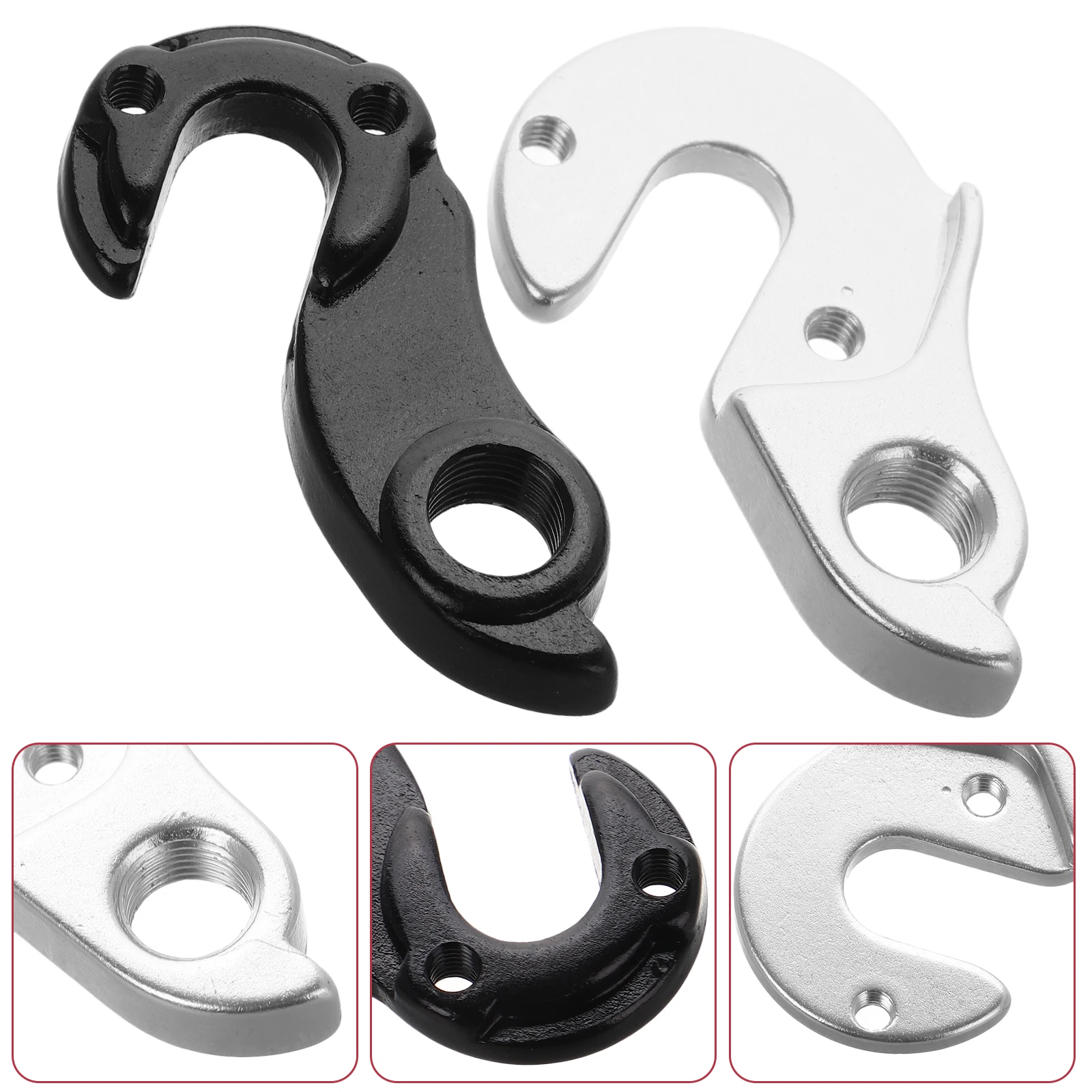 2pcs Rear Derailleur Hanger Bike Frame Tail Hook Metal Accessories Durable Cycling Gears For Mountain Road Bikes
2pcs Rear Derailleur Hanger Bike Frame Tail Hook Metal Accessories Durable Cycling Gears For Mountain Road Bikes