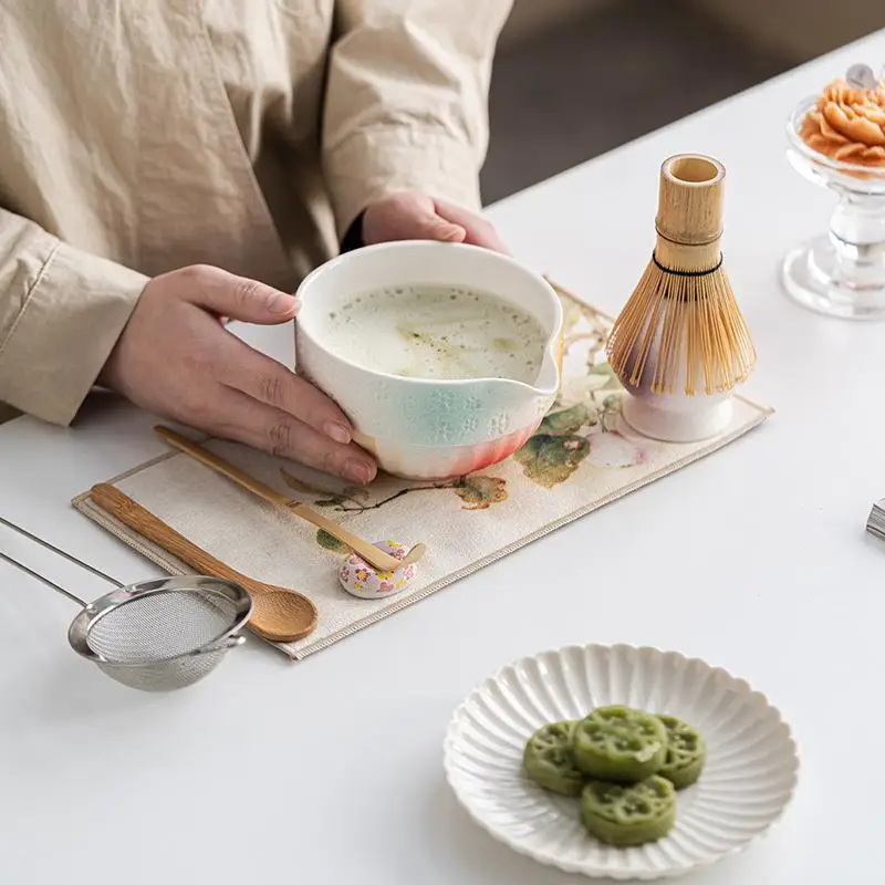 8 шт. набор матча, бамбуковый венчик, глазурованная керамическая чаша матча, японские чайные инструменты, носик, чайная посуда для магазина напитков, инструменты для изготовления чая своими руками
8 шт. набор матча, бамбуковый венчик, глазурованная керамическая чаша матча, японские чайные инструменты, носик, чайная посуда для магазина напитков, инструменты для изготовления чая своими руками