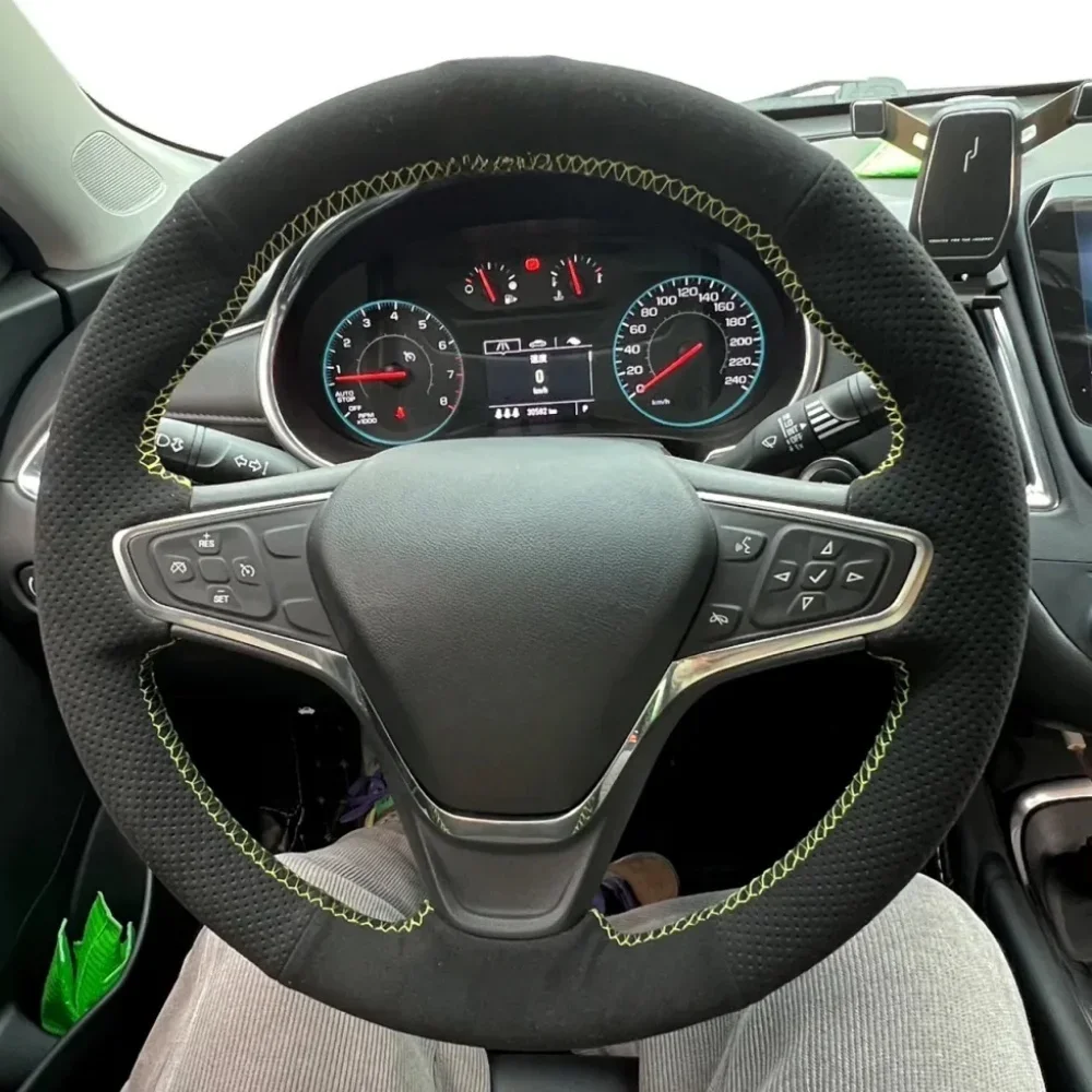 Замшевый чехол на руль автомобиля «сделай сам» для Chevrolet Malibu XL 2016-2019 Equinox 2017, Opel Ampera-E 2019, аксессуары для салона автомобиля
Замшевый чехол на руль автомобиля «сделай сам» для Chevrolet Malibu XL 2016-2019 Equinox 2017, Opel Ampera-E 2019, аксессуары для салона автомобиля
