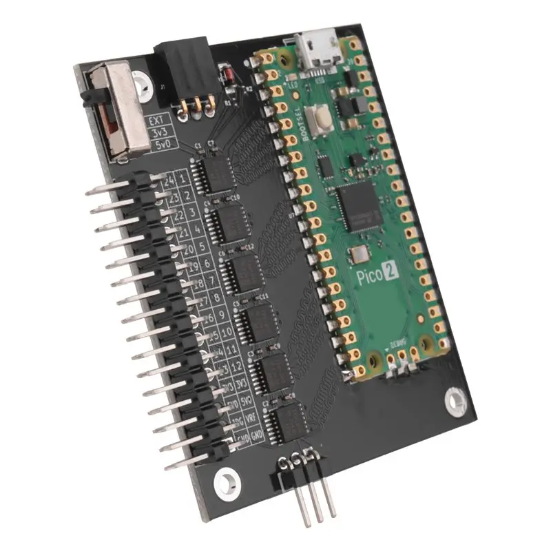 Логический анализатор Factory Value Logicanalyzer 400 МГц, 24 канала, Pico 2, для Raspberry Pi RP2350
Логический анализатор Factory Value Logicanalyzer 400 МГц, 24 канала, Pico 2, для Raspberry Pi RP2350