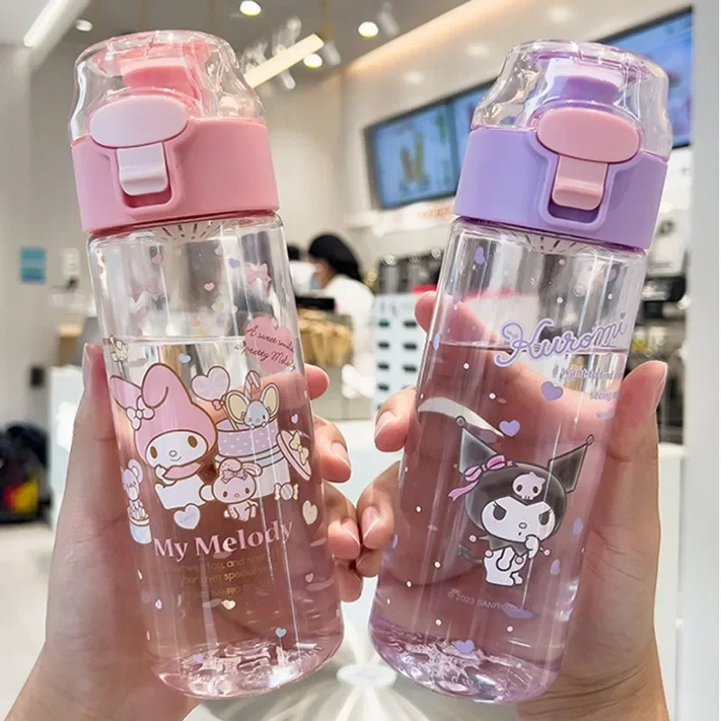 550ml Kawaii Sanrio Cinnamoroll My Melody Sport Water Bottle Transparent Straw Water Bottle Diy Kuromi Plastic Cups
550ml Kawaii Sanrio Cinnamoroll My Melody Sport Water Bottle Transparent Straw Water Bottle Diy Kuromi Plastic Cups