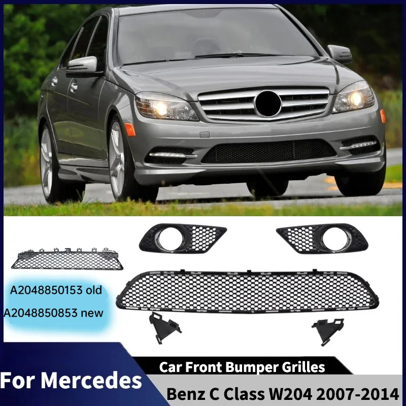 For Mercedes Benz C Class W204 2007-2014 Car Front Bumper Grilles Hood New Old Lower Grills Fog Lamp Frame Body kit A2048850153
For Mercedes Benz C Class W204 2007-2014 Car Front Bumper Grilles Hood New Old Lower Grills Fog Lamp Frame Body kit A2048850153