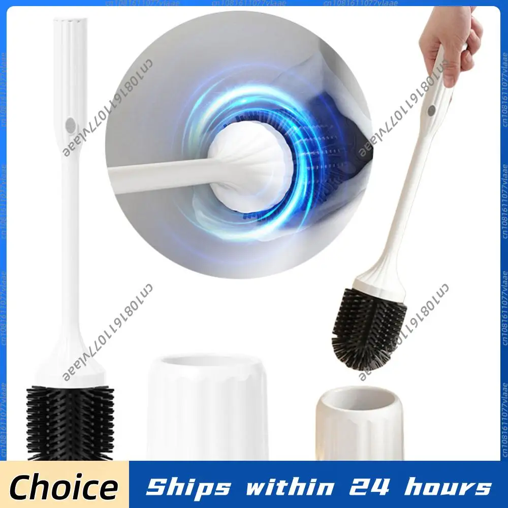 Electric Toilet Brush and Holder Set Wall Mounted Toilet Bowl Brush Silicone Bowl Cleaner for RV Trailers Small Bathrooms
Electric Toilet Brush and Holder Set Wall Mounted Toilet Bowl Brush Silicone Bowl Cleaner for RV Trailers Small Bathrooms