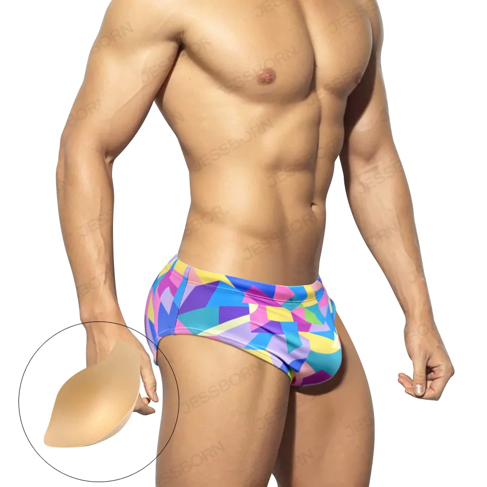 2025Men's block print trunks cup sports fitness beach hot spring pool 10033zb
2025Men's block print trunks cup sports fitness beach hot spring pool 10033zb