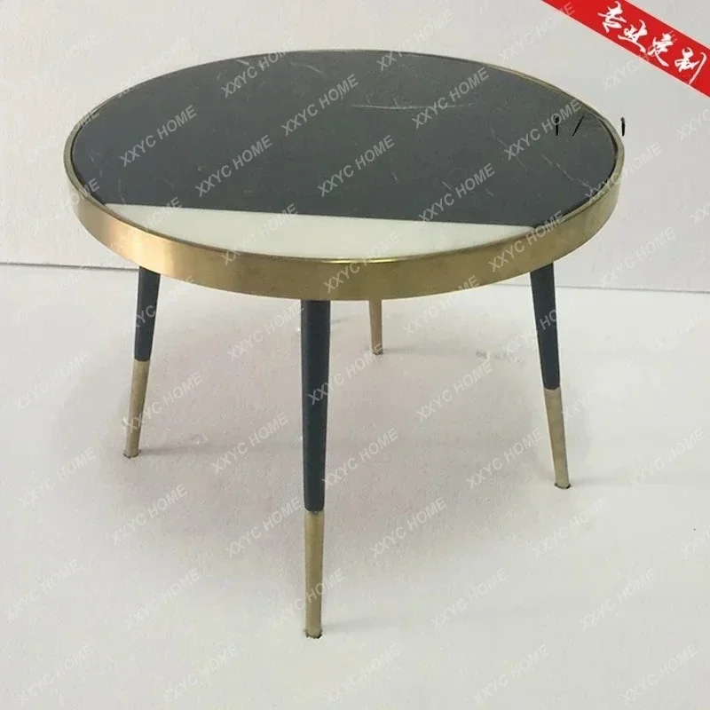 QQCoffee Table Light Luxury Modern Simple Sofa Edge Living Room Household Round Marble Stainless Steel
QQCoffee Table Light Luxury Modern Simple Sofa Edge Living Room Household Round Marble Stainless Steel