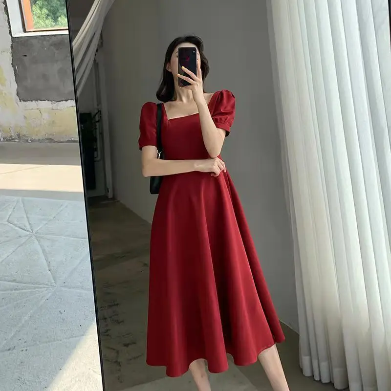 Fashion Casual Vintage Bodycon Prom Robe Korean Summer Light Dress Women's Dresses Midi Aesthetic Tunics Elegant Loose Party
Fashion Casual Vintage Bodycon Prom Robe Korean Summer Light Dress Women's Dresses Midi Aesthetic Tunics Elegant Loose Party