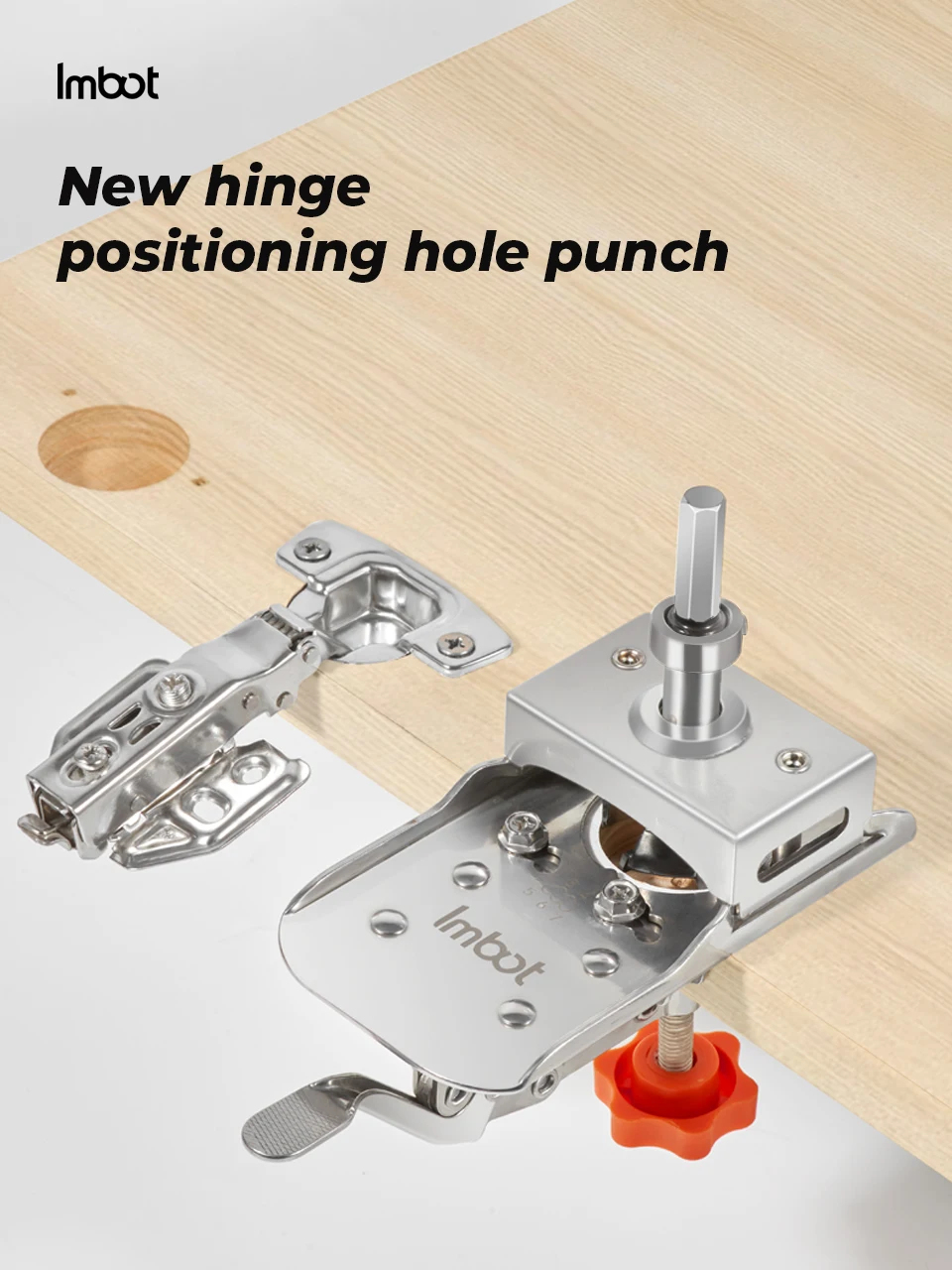 Stainless Steel Hinge Hole Locator Adjustable Edge Distance Quick Clamping Punching Tool for Cabinet Doors Hinge Leaves
Stainless Steel Hinge Hole Locator Adjustable Edge Distance Quick Clamping Punching Tool for Cabinet Doors Hinge Leaves