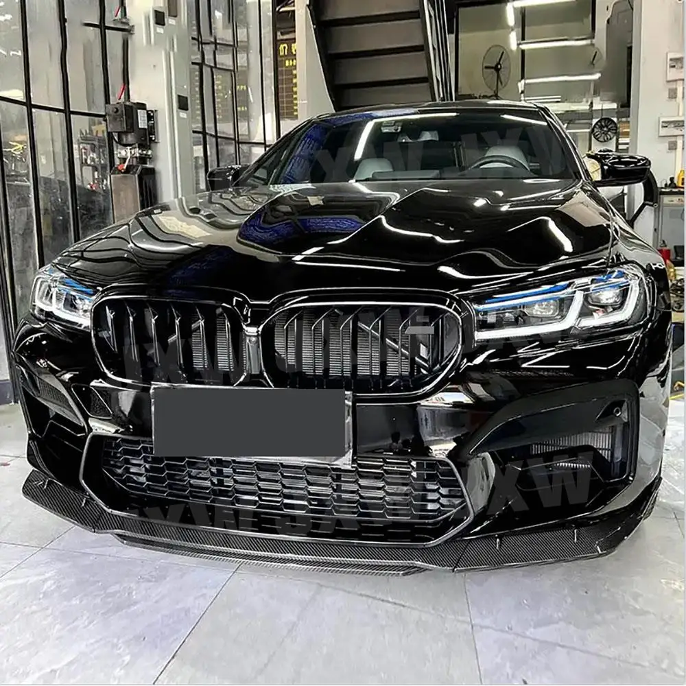 Накладки на передний бампер JXWANCF из карбона для BMW 5 серии F90 M5 LCI 2021+ (FRP), 4 шт.
Накладки на передний бампер JXWANCF из карбона для BMW 5 серии F90 M5 LCI 2021+ (FRP), 4 шт.